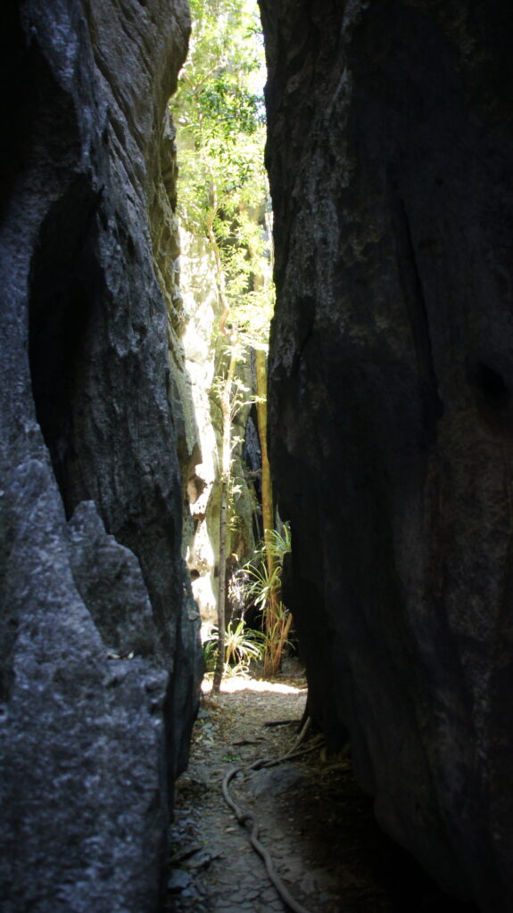 und eng ging es weiter